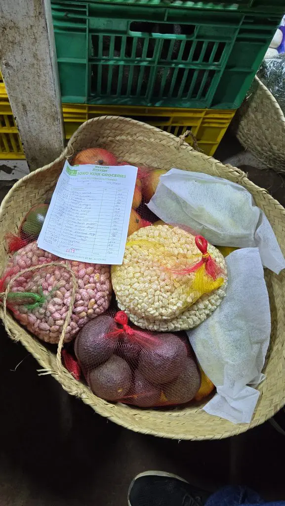 Panier du distributeur Soko Kijiji