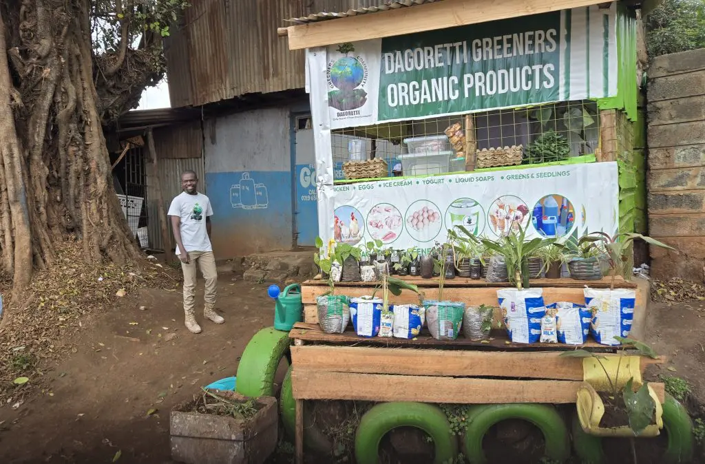 Les jeunes du quartier Dagoreti on mis sur pied un projet de production et vente de produits locaux